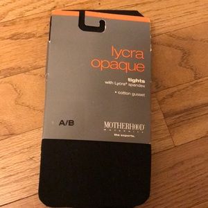 Black Maternity Tights (Spandex)